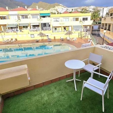 Mareverde, Costa Adeje, Pool View Terrace